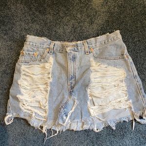 LF Furst of a Kind Denim Skirt